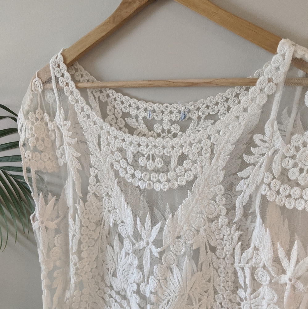 Embroidered Boho Top - Picture 3 of 3